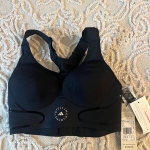 Adidas Stella McCartney Black Sports Bra XS NWT
